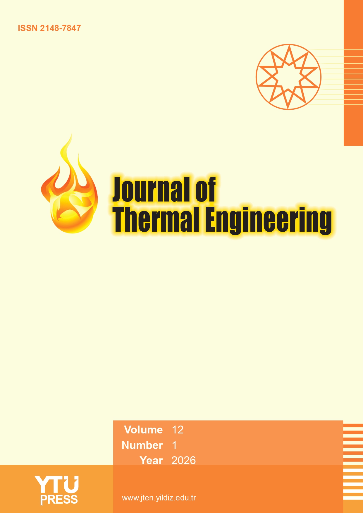 Journal of Thermal Engineering Cover